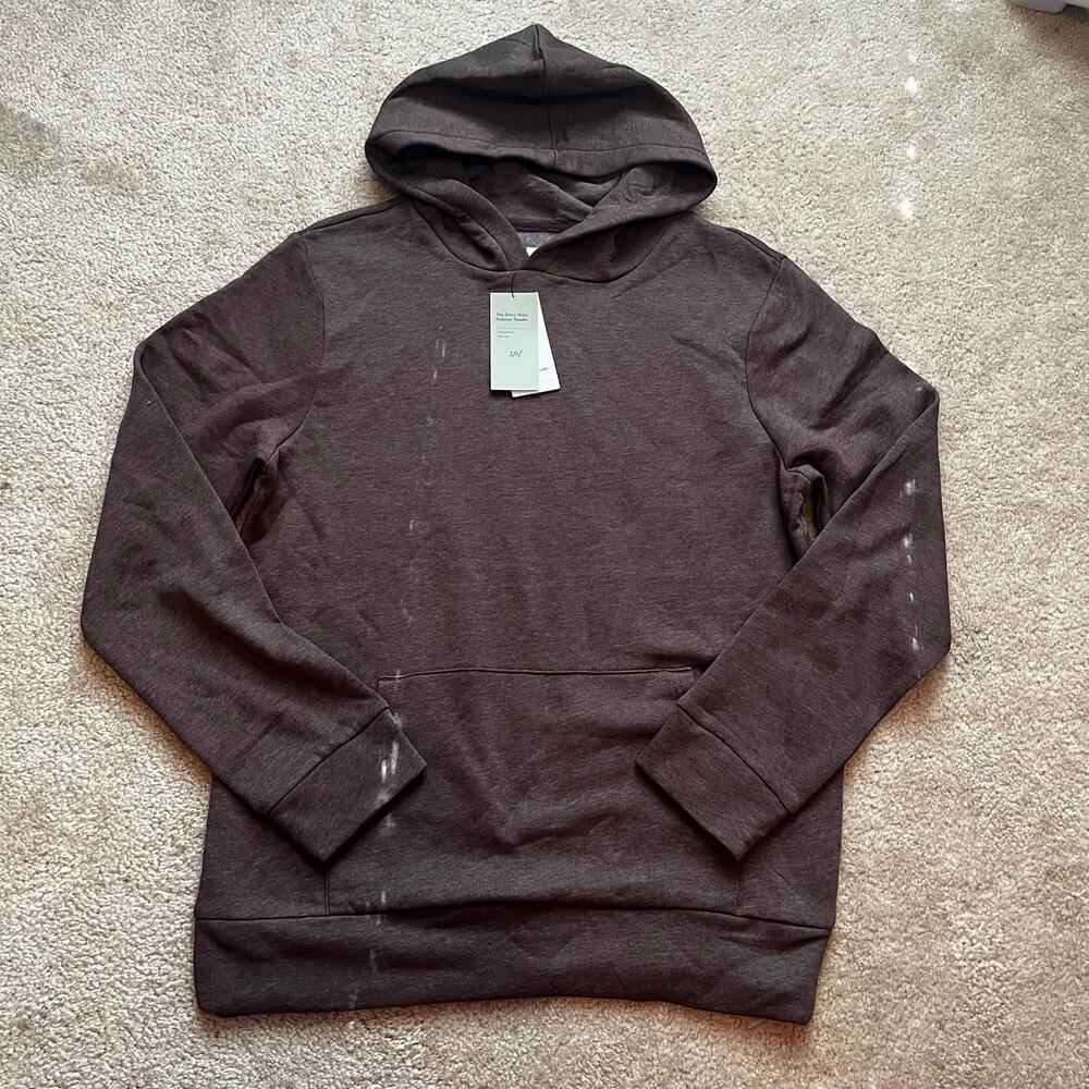 Good fellow & co Fleece Hoodie Sweater Brown Size Medium. NWT
